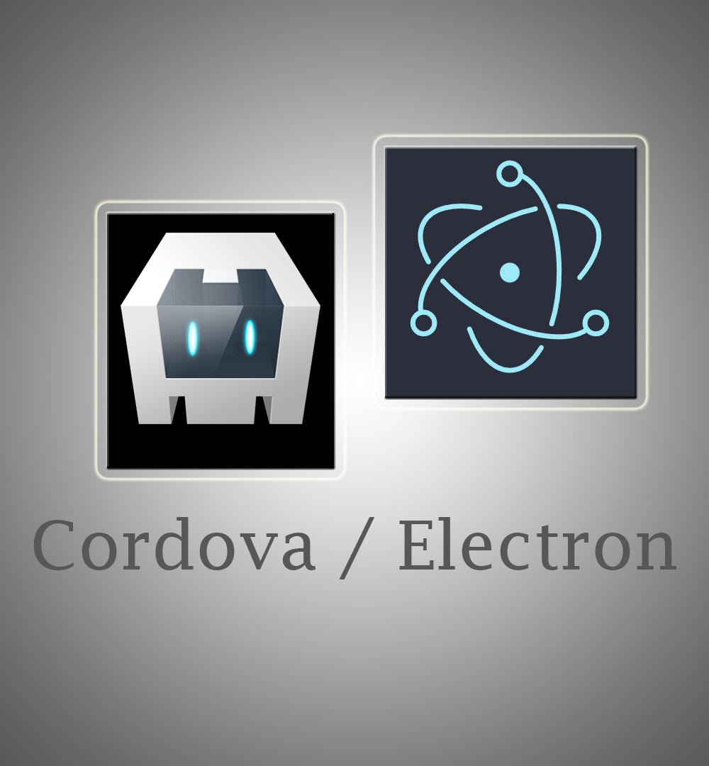 Apache Cordova Electron Logos